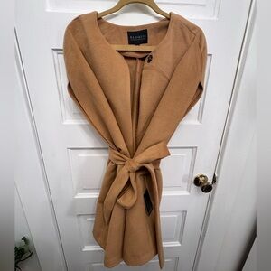 NWT ELOQUII Tie Waist Poncho Cape Coat Size 18/20